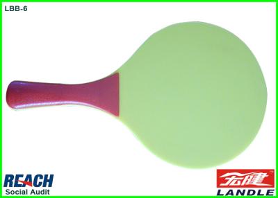 China Green Beach Paddle Rackets / PP Beach Paddle Not Transparent for sale