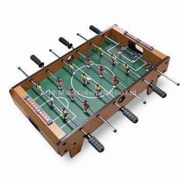 China Mini Foosball Table Game with Feet and 6 Poles for sale