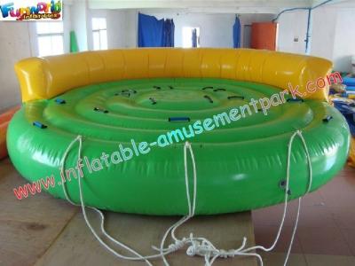 China Crazy UFO Inflatable Water Toys , Inflatable Water Towable Tube For Water Ski for sale