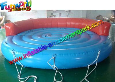 China Custom Inflatable Water Toys Crazy UFO Water Towable Tube , Waterproof for sale