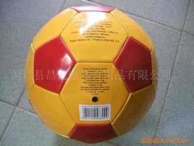 中国 色ポリ塩化ビニールのサッカー ボール 販売のため