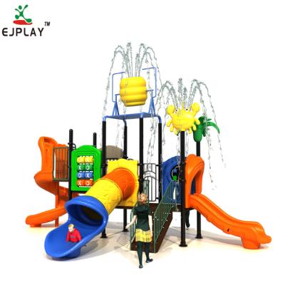 China Durable Plastic And Steel Using Kids Water Playground Equipment Water Playground Water Park for sale