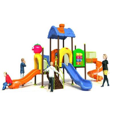 China Small Commercial Plastic Plastic Playground Amusement Park Outdoor Playground Equipment for sale