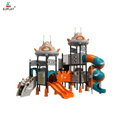 China 1280*850cm Outdoor Kids Playground Equipment Price , Indoor Space Playground for sale