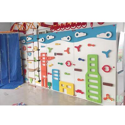 China LLDPE Cheap Price Indoor Climber Artificial Rock Climbing Wall for sale