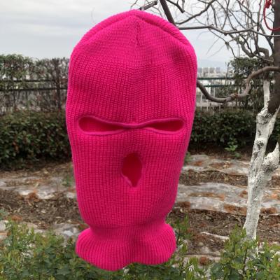 China Warm Joint Balaclava Long Neck Protectors Knit Beanie Windproof Balaclava for sale