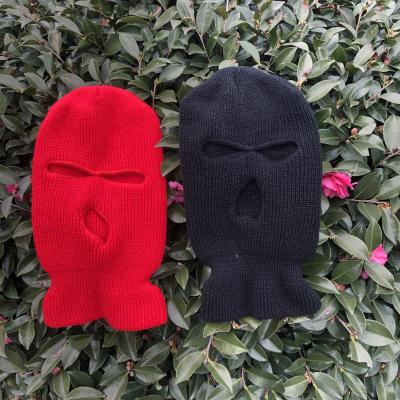 China COMMON Warm Balaclava Snowboarding Knit Beanie Wind Guard Custom Cheap Logo Balaclava for sale