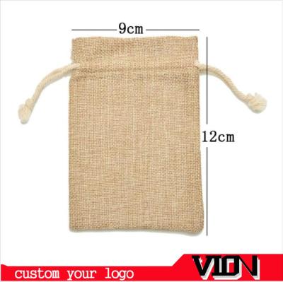 China Environmental Friendly Handled Canvas Drawstring Bag for sale