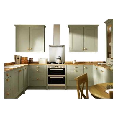 China Sintered Melamine Cabinets White Countertops Floor To Ceiling Pantry for sale