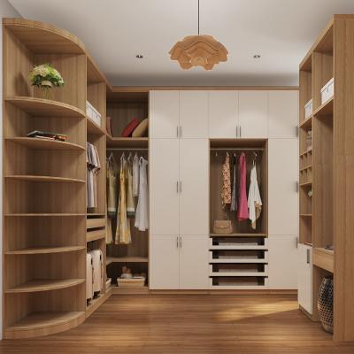 China MDF Island 10x10 Walk In Closet Built In Walk In Wardrobe for sale