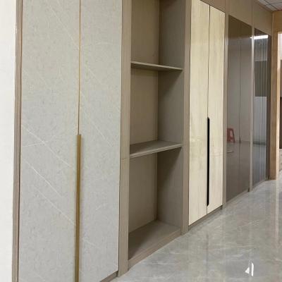 China E0 Standard Fitted Swing Door Wardrobe Modular System OEM for sale