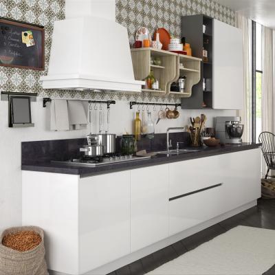 China Modern Apartment Kitchen Cabinet with Optional Appliance Home Storage for sale