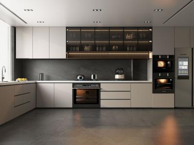 China Lacquer Kitchen Designs Manufacturing Modern Modular Kitchen Cabinets for sale