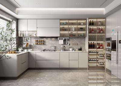 China For Residential Hotel Projects Kitchen Units Kitchen Cabinets Design for sale