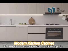 kitchen furniture design wood veneer kitchen cabinet for wholesales