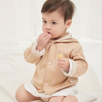 China Amazon Breathable Warm Sale 100% Cotton Organic Baby Reversible Winter Coat Jacket for sale