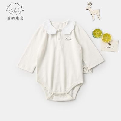 China 100% organic cotton jacquard hot sale gots certified organic cotton baby wear clothes for sale