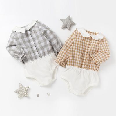 China Boutique Organic Cotton Baby Romper/Cotton Baby Romper Newborn Clothes for sale