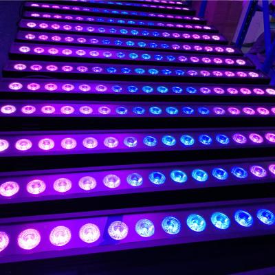 China Single Control 24pcs 10W RGBW 4in1 LED Wall Wash Light Outdoor Garden Landscape for sale