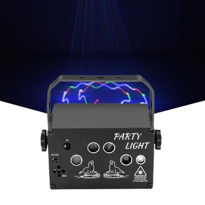 China Mini 1w RGB Laser Beam Lighting Disco Party Theme Park Outdoor Disco Animation Stage Sharp Light Laser Beam Disco for sale