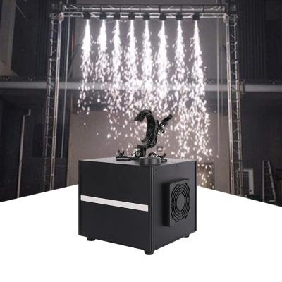 China Compound Ti mini dmx pyrotechnics stunt spinning cold fireworks spin spark flame machine for sale