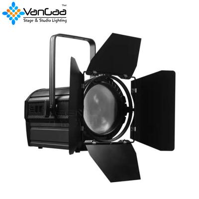 China Hotel VanGaa Best Quality 100w LED C.P. 95 or 97 Professional Theater Dmx LED Fresnel White Spot Light for sale