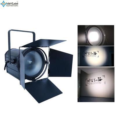 China High Power VanGaa 500watt TV Studio Equipment Aerial Broadcast Video Led Fresnel Light for sale