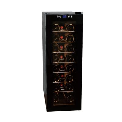 China Thermoelectric Slim Household 21 Bottles Peltier Wine Fridge for sale