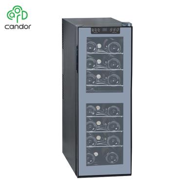 China Outdoor Franchise 21 Bottles No Vibration And Low Noise Digital Temperature Control Thermoelectric Wine Cellar Cooler for sale