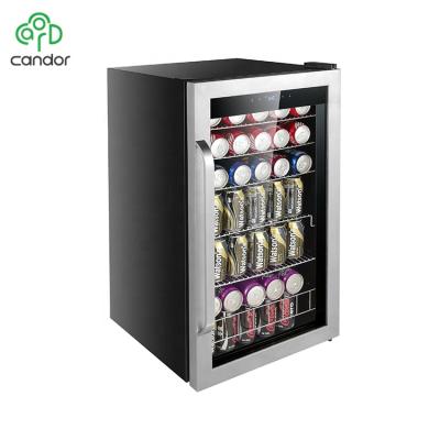 China Sustainable Compressor Single-Zone Commerical Stainless Steel Beverage Cooler Buckets, Electric Cooling Racks LED Coolers and Minimalist for sale