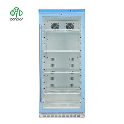 China 280L Custom 2~48C Freeze Accurate 280 Liter Storage Vaccine Cooler Medical Refrigerator Freezer For Hospital for sale