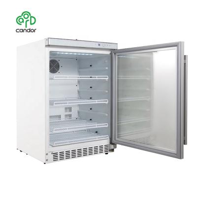 China 150L Factory Custom Medical Use 150L 2~48C Large Volume Low Noise Insulin Refrigerator Hospital for sale