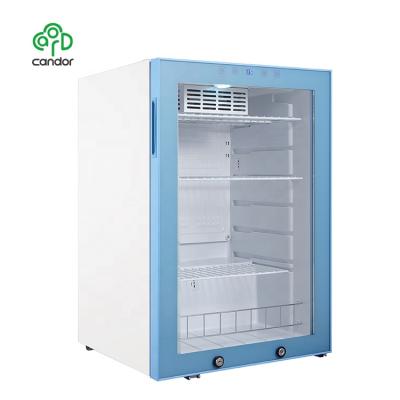 China factory 100L low temperature 4-38C 100L medical laboratory refrigerator custom made refrigerator for vaccine manufacturer for sale