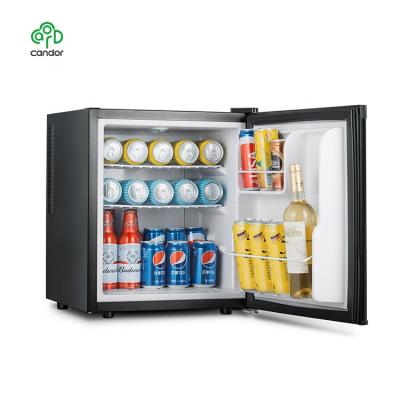 China Wholesale price 38 liter THERMOELECTRIC silent thermoelectric mini bar refrigerator for hotel room for sale