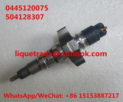 China Inyector común 0445120075, 0 445 120 075 del carril de BOSCH para IVECO 504128307, CASO NUEVA HOLANDA 2855135 en venta