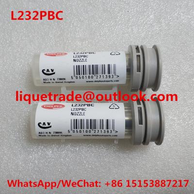 China DELPHI Common Rail Injector Nozzle L232PBC , L232 , NOZZLE 232 for sale