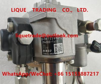 China DENSO pump 9729400-140, 294000-1400, 294000-1402, 294000-1403 8981559882, 8-98155988-2, 98155988 for ISUZU for sale