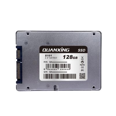 China QUANXING 2.5 Metal Silver SATA III SSD 128GB SSD 128GB Internal Solid State Drive 128G 2.5