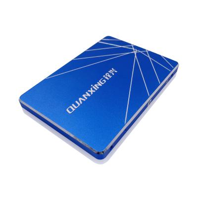 China QUANXING 2.5 Blue Metal SATA III SSD 128GB Solid State Drive 128G 2.5