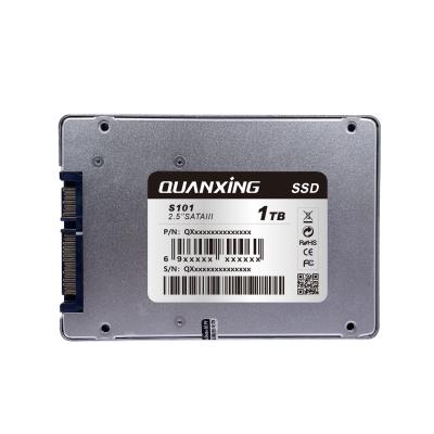 China QUANXING 2.5 Metal Silver SATA III SSD 1TB Inch SATA3 Solid State Drive 1T 2.5