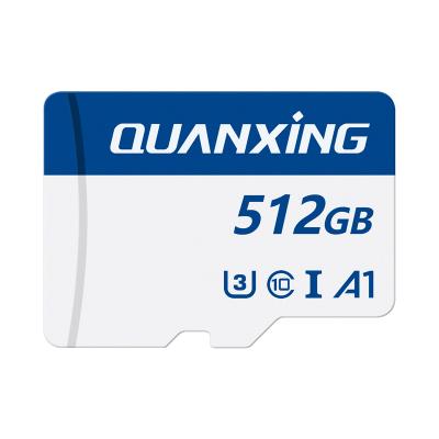 China 100% Genuine C10 U3 512Memory Card 512Gb Memory SD Card QXC512GMSD10U300 for sale