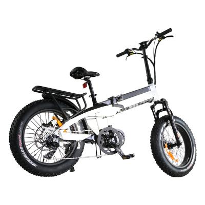 China EApower 2021 New Style 1000w Aluminum Alloy Mid Motor Long Range 1000w Folding Electric Bike For Sale for sale