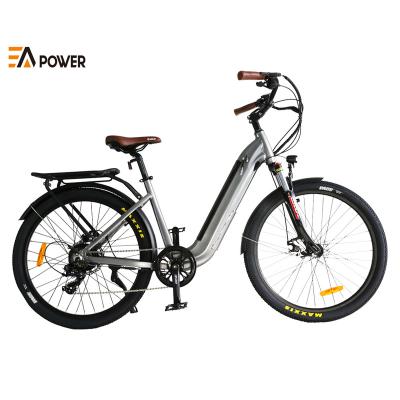 China EApower Standard HOT SALE New Design 36V 350W Pedal Assist e Bike City Electric Bicycle For Woman for sale