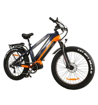 China EAPower 2022 aluminum alloy fast ship dual battery tire mid drive 1000w electric bicycle fat for sale for sale