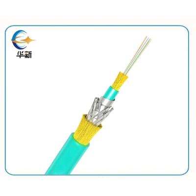 중국 멀티 코어 듀얼 쉐이프 PVC 재킷 장갑 광섬유 케이블 케블러 판매용