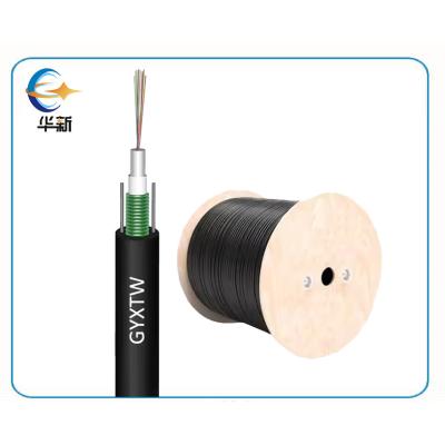 China GYXTW Single Mode Outdoor Multimode Fiber Loose Tube 2-24 Core Light Armored for sale