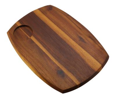 China Eco Sustainable Kitchen Rectangular Cutting Board Acacia Wood for sale