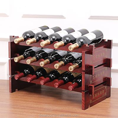 China Viable wine shelves for 5 bottles on one layer, wine racks, wine rack for sale