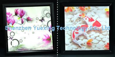 China Energy Saving 3D LED Panel For House / Airport With Colorful Fish Pattern for sale