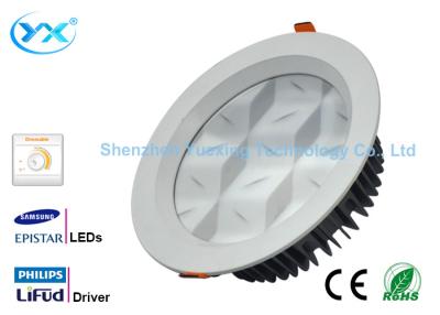 China 12watt AC100 - 240V Dimmable LED Downlight 50000 Hours Long Lifespan for sale